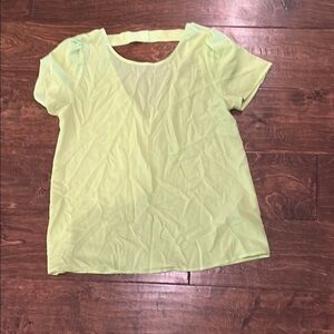 Women's Light Green Top